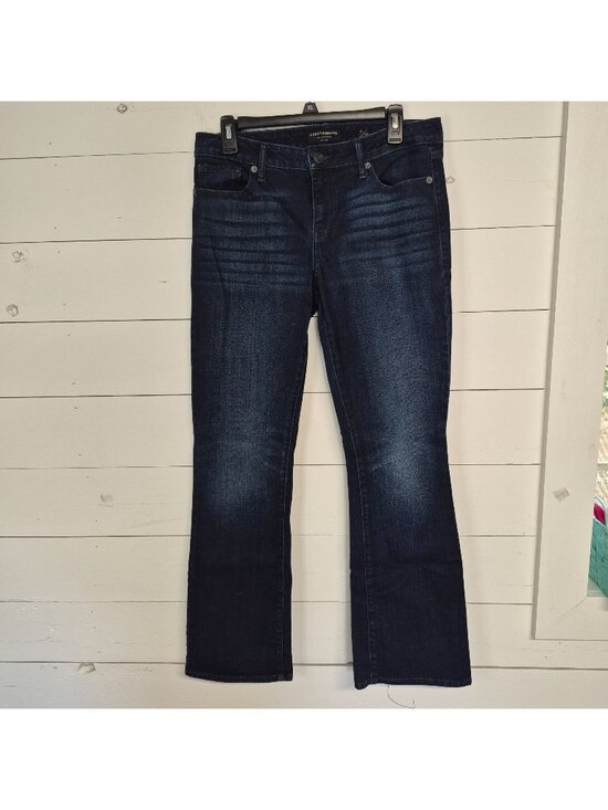 Lucky Brand Denim - Lucky Brand Womens Lolita Bootcut Jeans Low Rise Size 8/29 Regular Dark Wash Den
